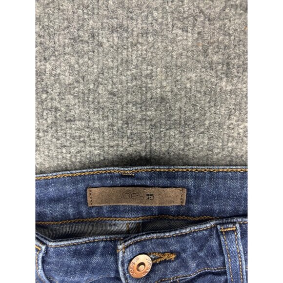 Joe's Jeans Skinny Jeans Womens 27 Blue Stretch Denim Mid Rise Faded CL-4352M - Picture 2 of 8